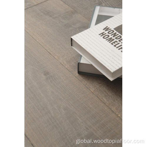 Laminate Oak Wood Oak Flooring Graphic Design Contemporary Indoor White Rustic Factory